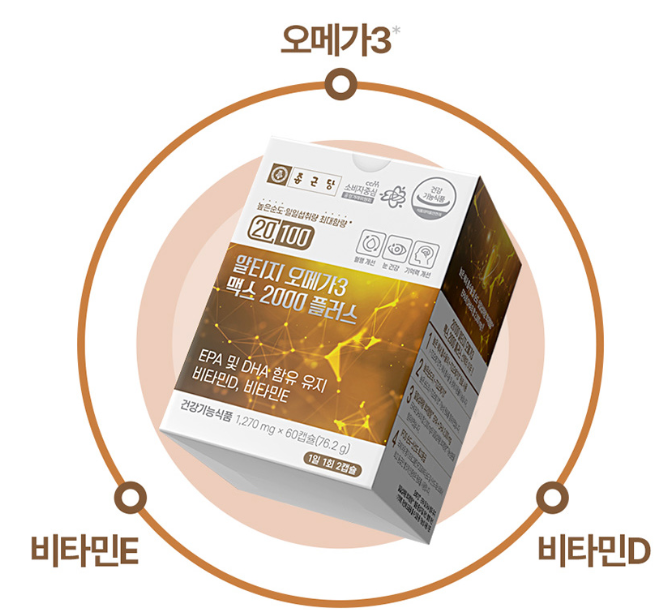 저분자알티지오메가3 엔티지 3중배합 고품질 고함량 NTG 오메가3 - 상세 이미지 5