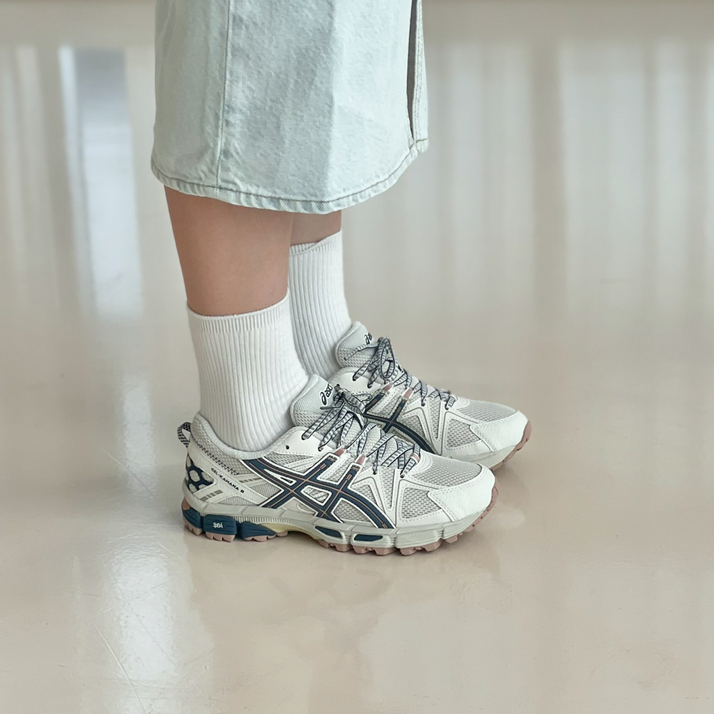 아식스 젤 카하나 8 Light Grey 남여공용