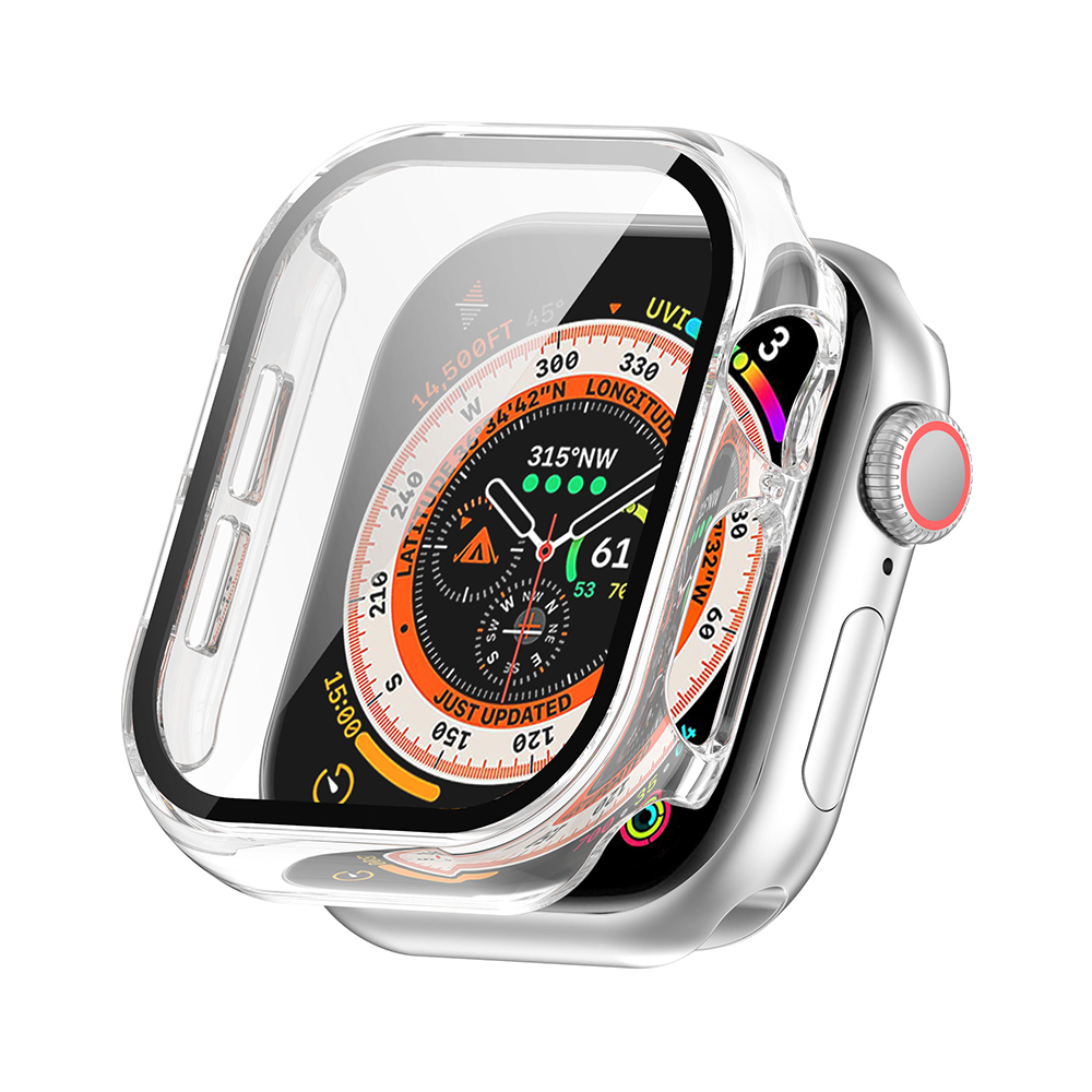 애플워치11 강화유리 케이스 일체형 워치10 하드 풀커버 호환