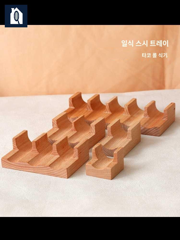 접시 타코 홀더 데마끼 그릇 일식 김초밥 마끼꽂이 - 상세 이미지 4