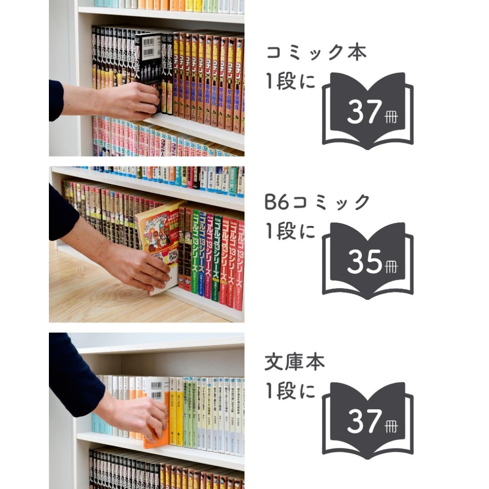 야마젠 YAMAZEN 슬림 책장 잡지 만화책꽂이 코믹랙 CMCR-9060 CDCR-9060 이미지 7