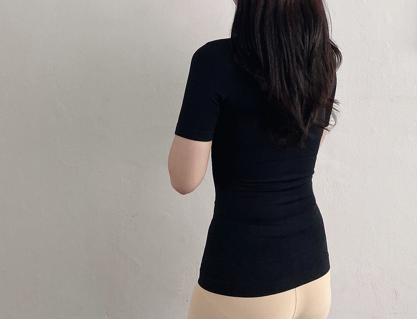 당일출고🚀 S-3XL 팔뚝 뱃살 등살 보정티셔츠 슬림핏 보정이너 보정반팔 (빅사이즈 압박 반팔티 지방흡입 반팔 66 77 88 99 100 110) 상세 이미지 15