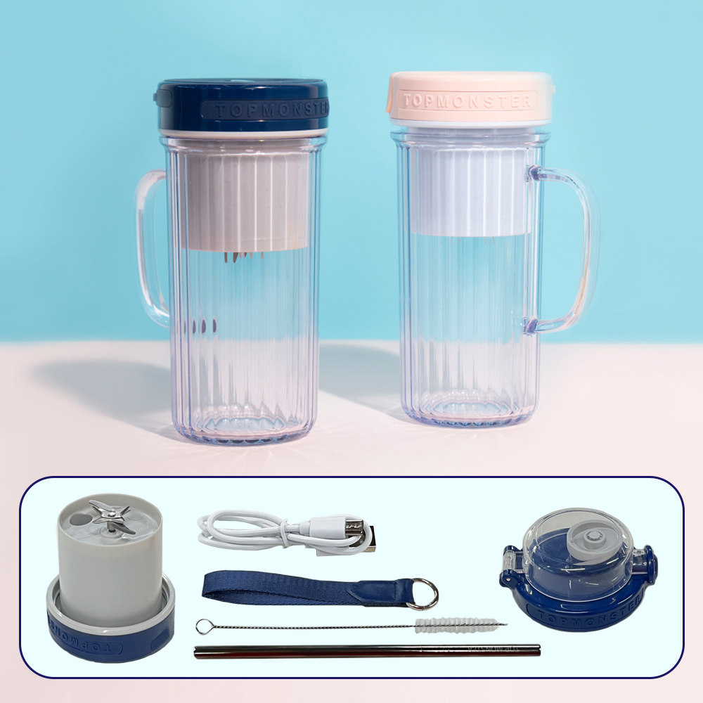 무료각인 휴대용 무선믹서기 핸드블렌드 400ml 800ml 2리터 텀블러 보틀 물병 이미지 8