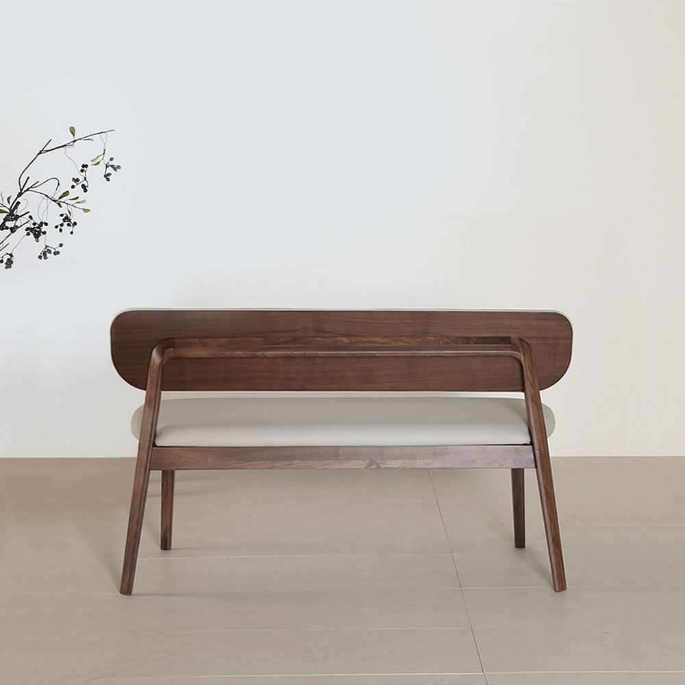 스코나 카튼스 호두나무 월넛 원목 포세린 세라믹 4인 1500 다이닝 식탁 테이블