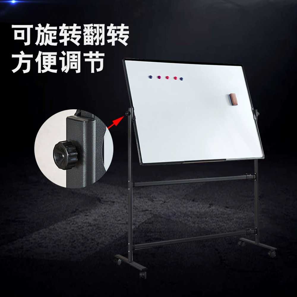 강화유리 화이트보드 학교 글래스 글라스보드 학교 100x200 양면+은색 스탠드 - 상세 이미지 3