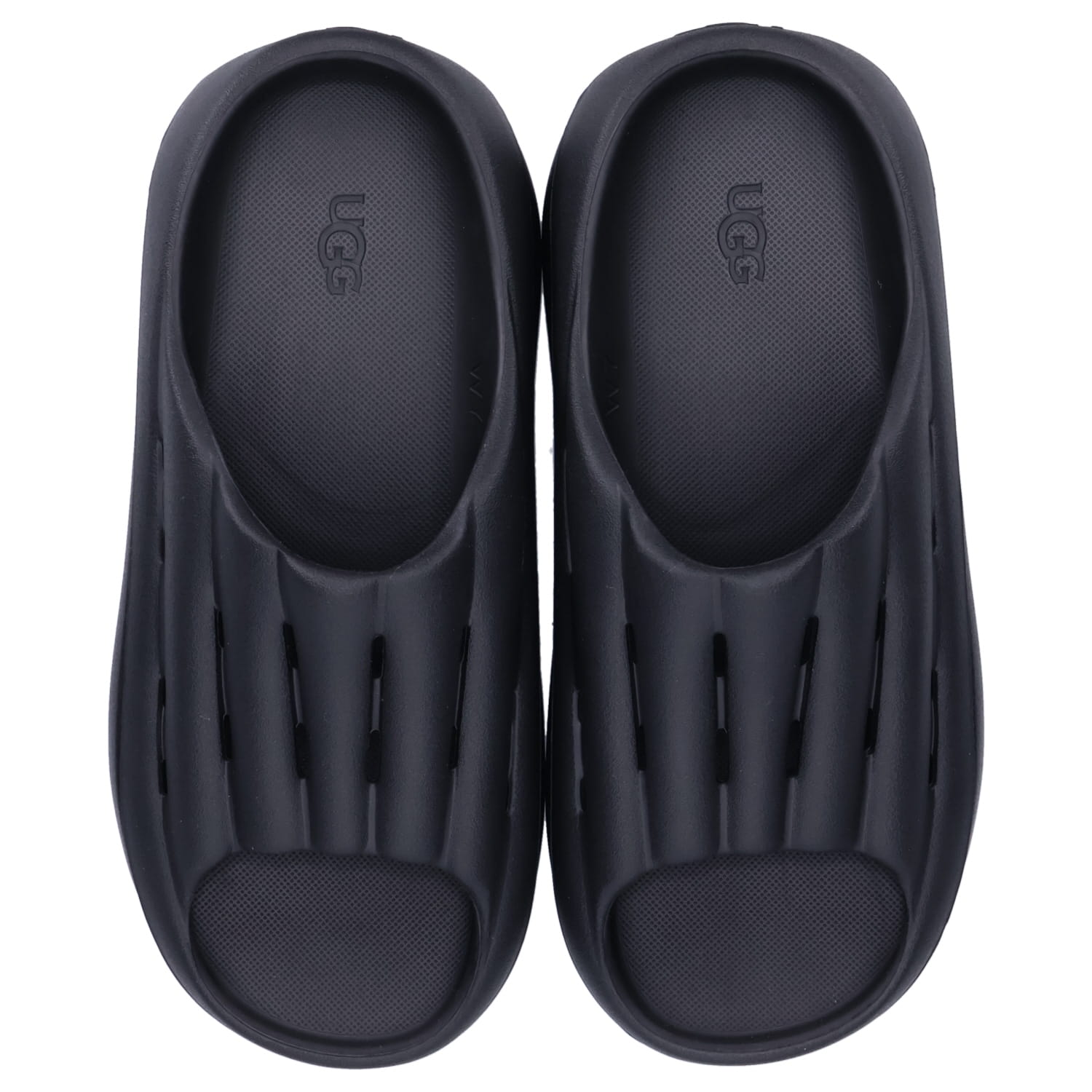 어그 UGG FOAMO SLIDE 슬라이드 슬리퍼 여성용 통굽 샌들 1136880 블랙 - 상세 이미지 4