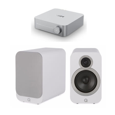 WiiM WiiM(윔) AMP + Q Acoustics 3020i 하이파이 네트워크 오디오