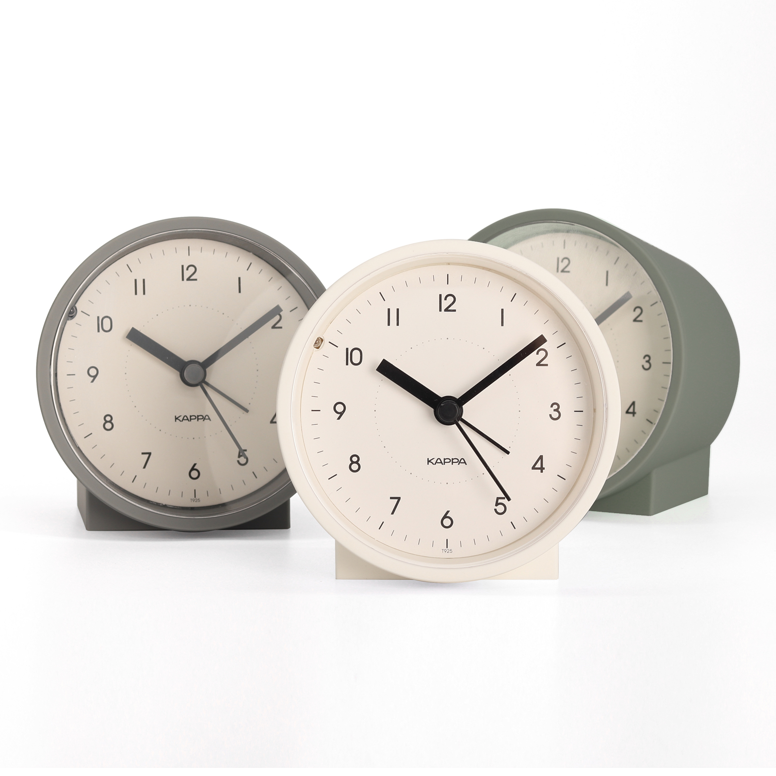 카파 심플 무소음 탁상시계 모던 인테리어 전자음 알람시계 T925