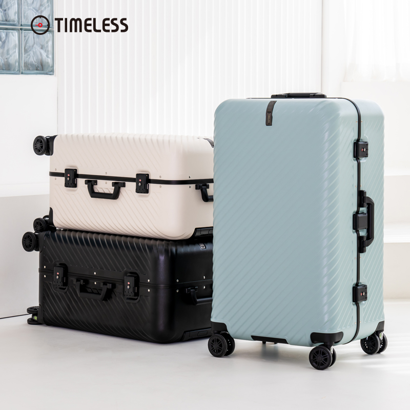 타임리스 폴리카보네이트 캐리어 70cm(26인치) 79cm(30인치) 탈부착바퀴 큐브릭 - 상세 이미지 5
