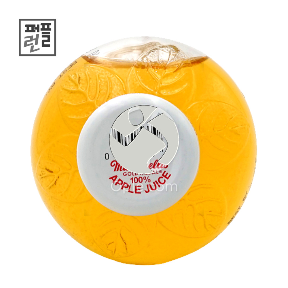 마르티넬리 골드메달 애플쥬스 296ml x 24병(둥근병)유리병 - 상세 이미지 3