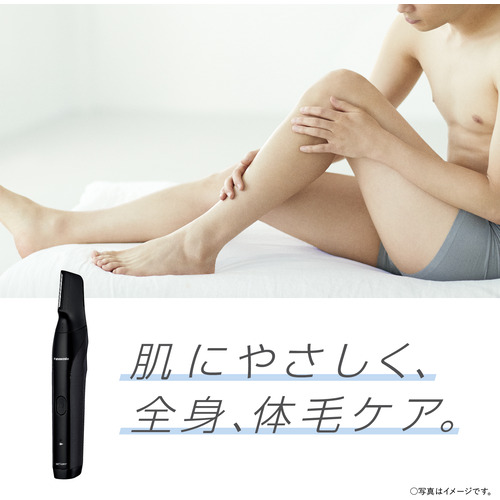 파나소닉 Panasonic 바디 트리머 제모기 면도기 ER-GK82-K 블랙 - 상세 이미지 2