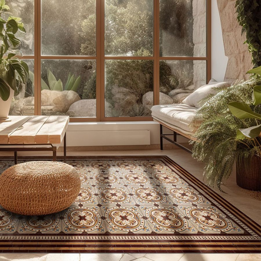 베이자플로우 PVC 러그 - 로마 140 x 220 cm