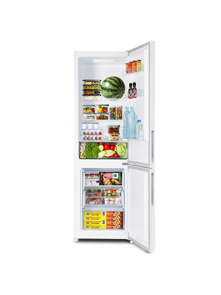 소형 냉장고 2도어 투도어 원룸 콤비 냉장고 더함 CHIQ 왼쪽(좌), 글램 화이트 냉동 3칸