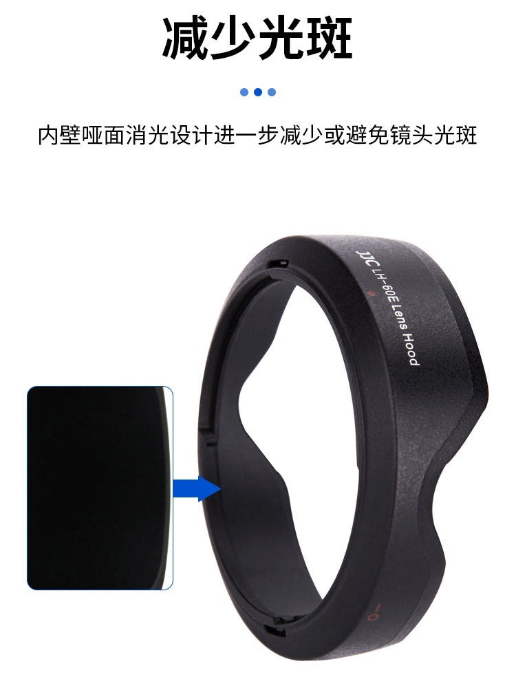 렌즈 후드 장착 컷