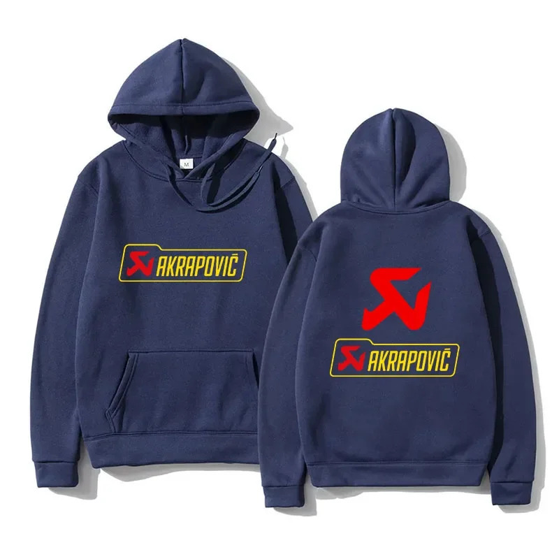 후드티 단색 순면 빅사이즈 남성용 배기 파이프 Akrapovic 풀오버 오버사이즈 캐주얼 후드 그래픽 청소년 천 스트리트웨어 S-4XL 패션... 