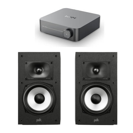 WiiM WiiM(윔) AMP + 폴크오디오 XT20 하이파이 네트워크 오디오