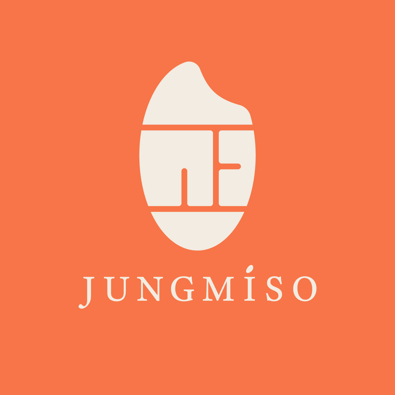 정미소 JUNGMISO 스토어 로고