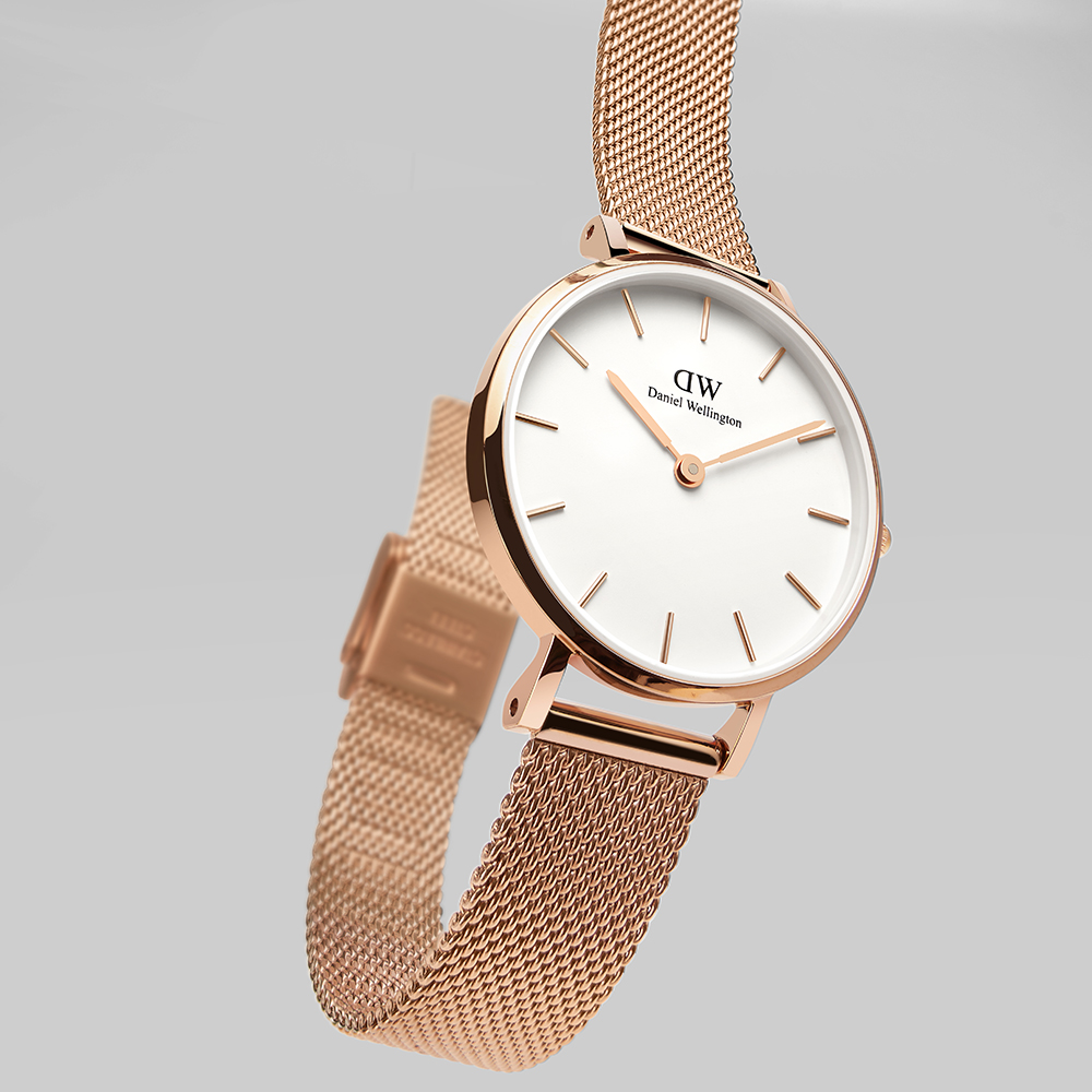 다니엘 웰링턴 PETITE MELROSE DW시계 로즈골드 메탈워치