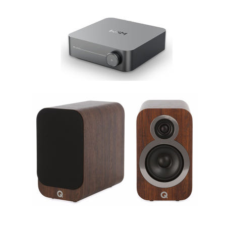 WiiM WiiM(윔) AMP + Q Acoustics 3010i 하이파이 네트워크 오디오