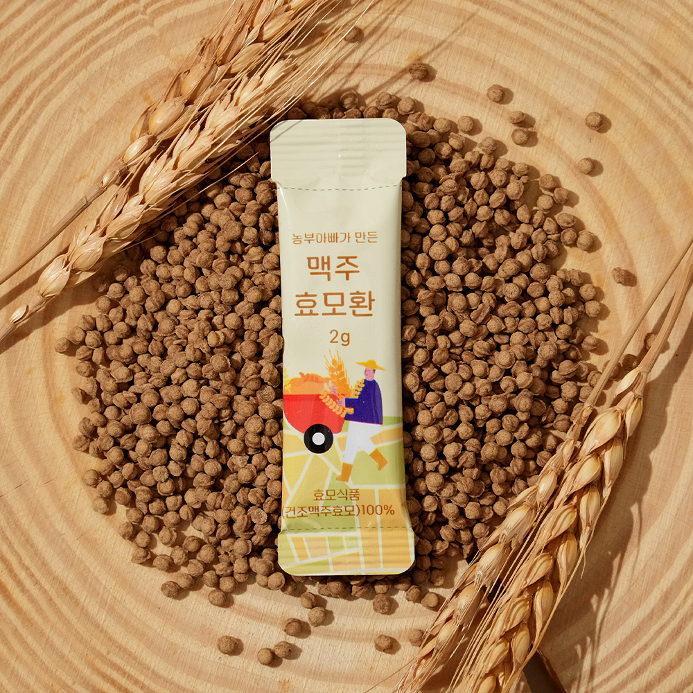황금이네 국내산 맥주효모환 스틱 2g 100개 건조맥주효모