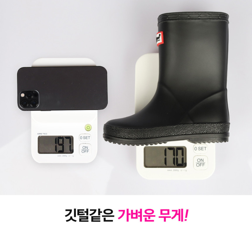 페이퍼플레인키즈 아동 장화 레인부츠 유아 키즈 여아 남아 어린이 아기 PS7766NV 사진 4