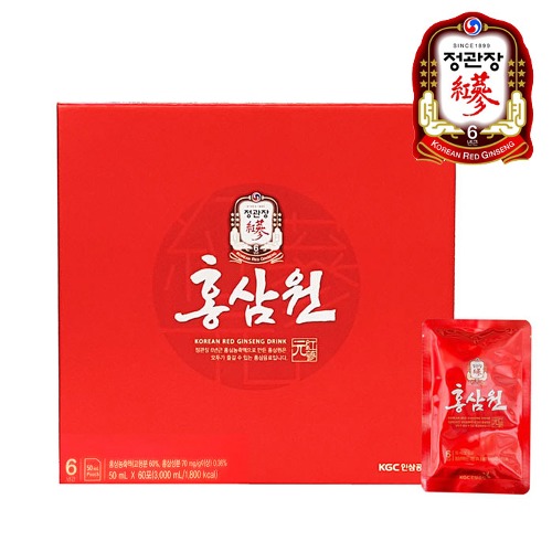 정관장 홍삼원 50ml x 60포 x 2박스 - 상품 이미지