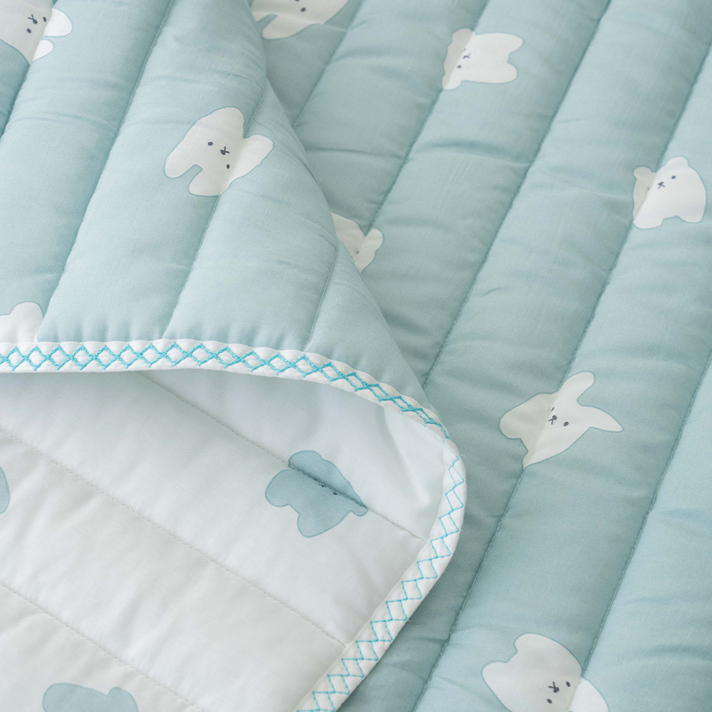 모달패드 강아지 몽이 모달100 사계절 슈퍼싱글 양면패드 어린이침구