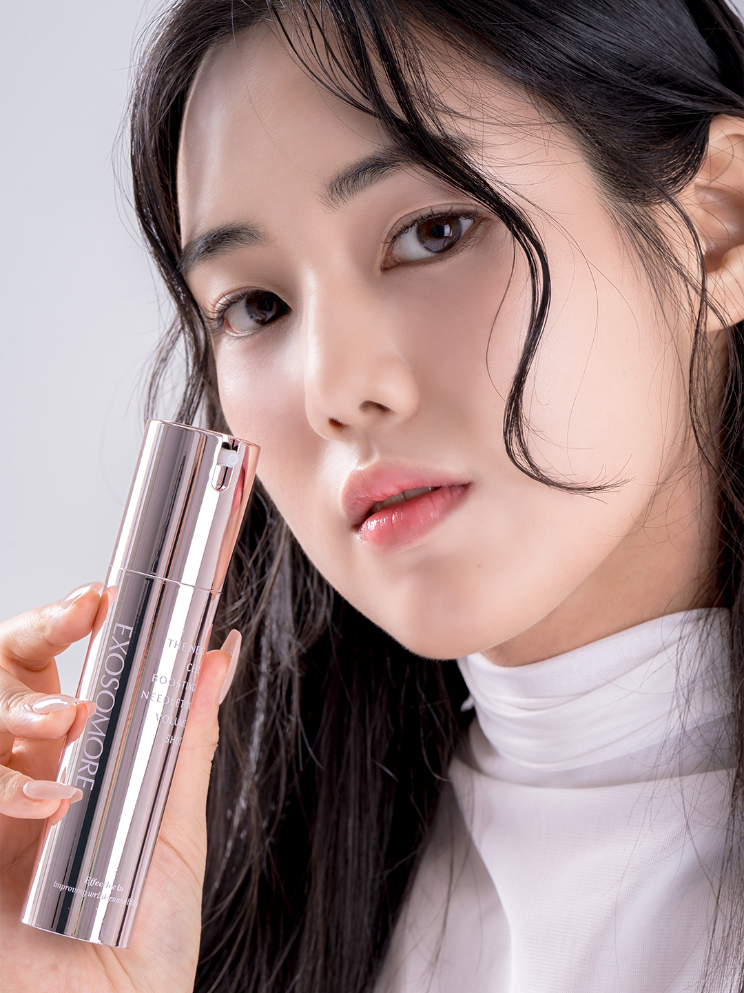 엑소머 더넥스트 셀부스팅 니들톡스 볼륨샷 50ml 엑소좀 주름 모공 미백 탄력 버블 에센스 - 상세 이미지 4