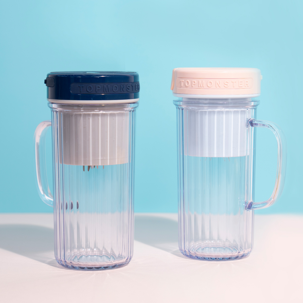 무료각인 휴대용 무선믹서기 핸드블렌드 400ml 800ml 2리터 텀블러 보틀 물병 - 상세 이미지 4