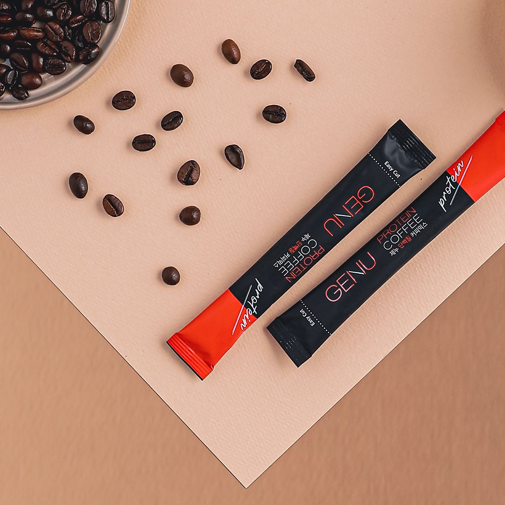 제누 스테비아 단백질 커피믹스 9.8g 유지태커피 오리지널, 100개입, 1개