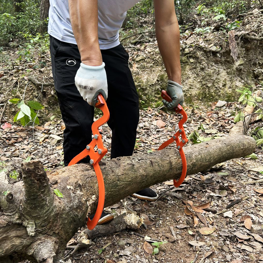 더우글 통나무 집게 벌목 장작 운반 리프팅 핸들 32cm - 상세 이미지 5