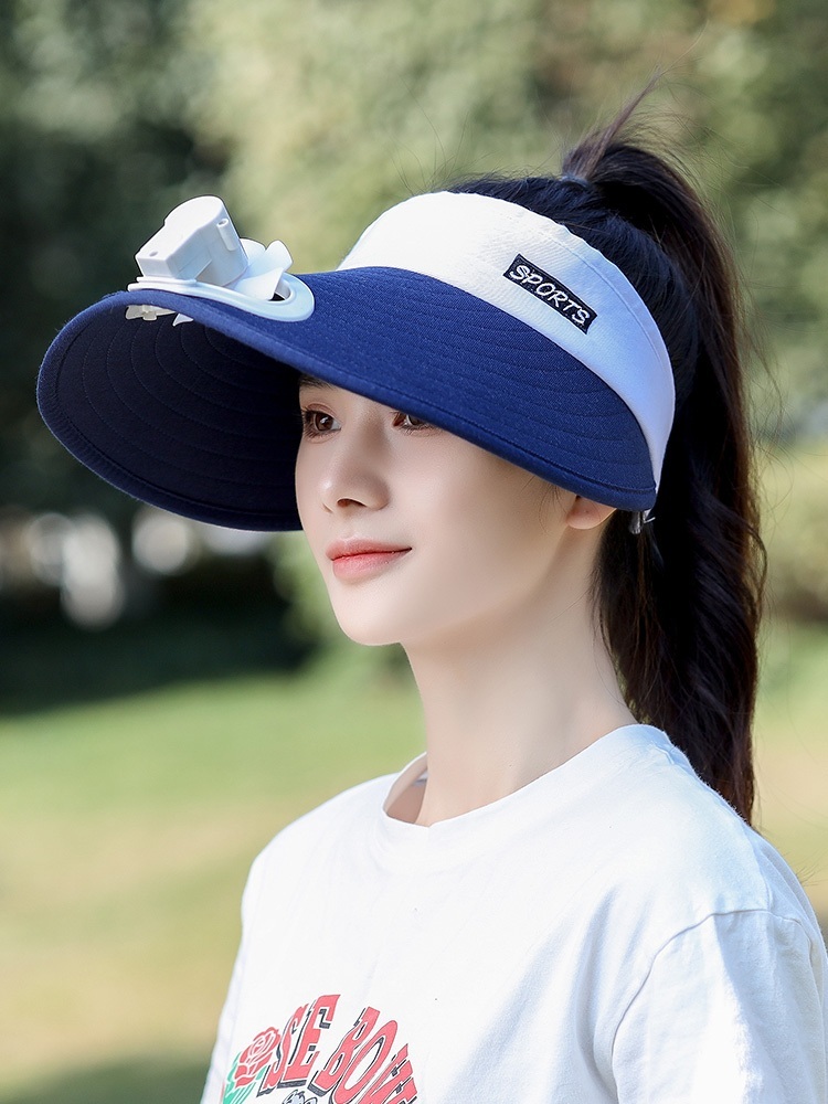 태양선풍기모자 여자 골프 등산 - 상세 이미지 2