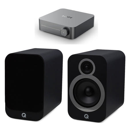 WiiM WiiM(윔) AMP + Q Acoustics 3030i 하이파이 네트워크 오디오