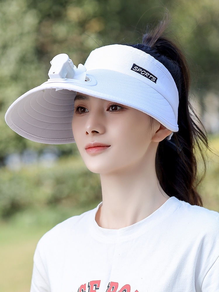 태양선풍기모자 여자 골프 등산 - 상세 이미지 4