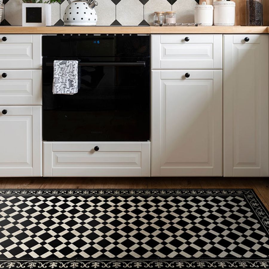 베이자플로우 PVC 러그 - 다이아몬드 120 x 195 cm