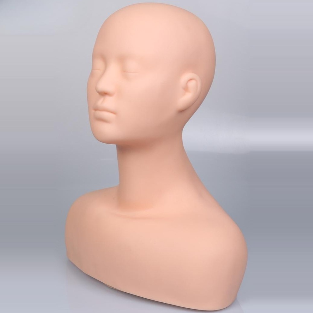 피부관리 연습 얼굴 마네킹 말랑말랑 - 메인 이미지