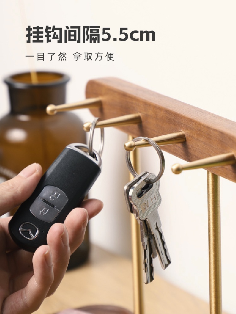 차키트레이 인테리어 소품 장식 정리 집들이 차키보관 선물 보관함 악세사리 현관 - 상세 이미지 2