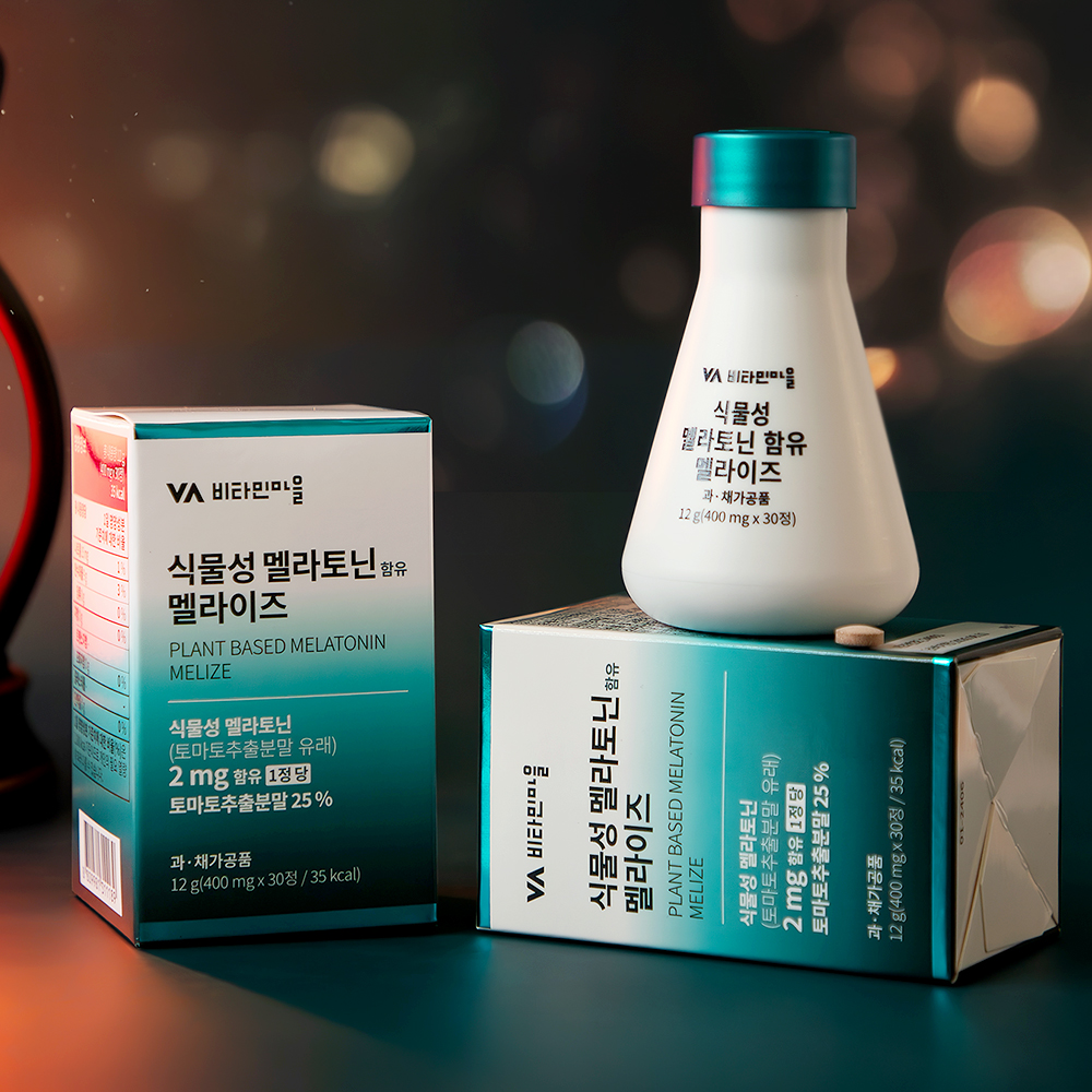 비타민마을 식물성 멜라토닌 2mg 함유 토마토추출물 멜라이즈 30정 1개월분 - 상세 이미지 5