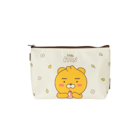 카카오 리틀프렌즈 피크닉 미니 보냉백 보트형 파우치 라이언