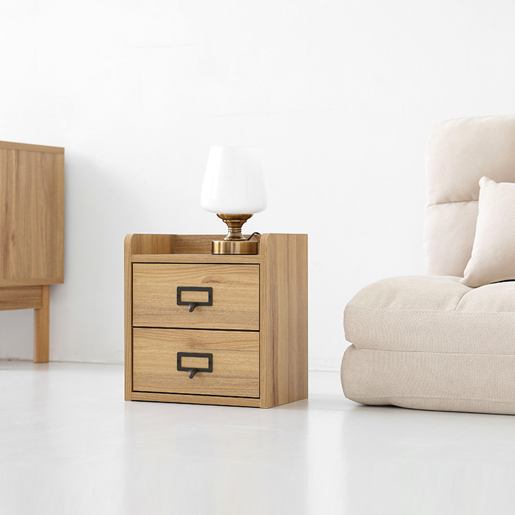 폴라보 미니서랍장 2단 SHM3230 300x200x320mm, 2단, 캄포어베니어 9075.2119 - 상세 이미지 3