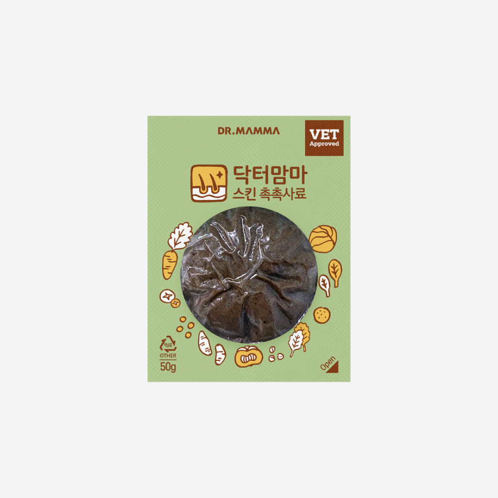 닥터맘마 강아지 반려견 화식 촉촉사료 스킨 (알러지) 700g - 상세 이미지 3