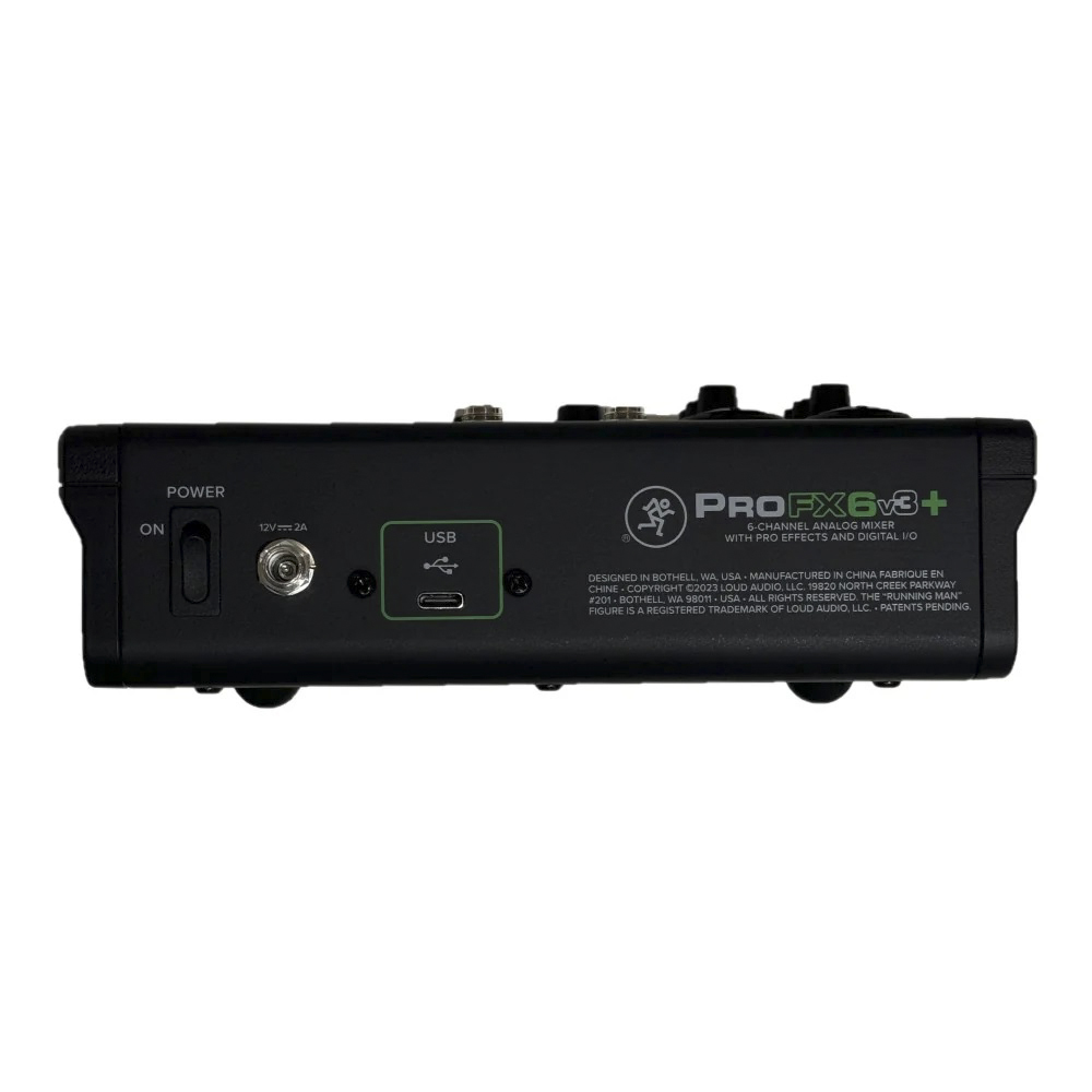 MACKIE ProFx6v3+ 플러스 6채널 맥키 블루투스 오디오인터페이스 오디오믹서