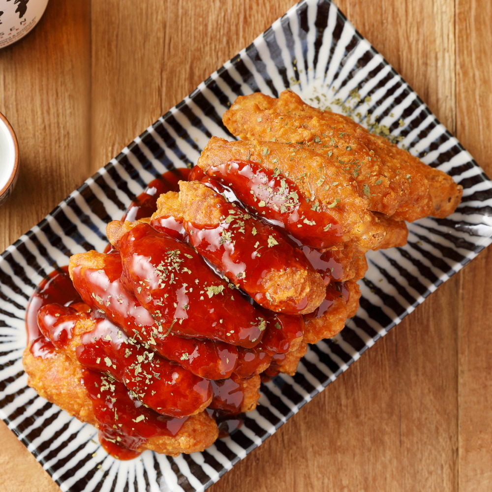 [푸딩팩토리] 테바나카 후라이드 치킨윙 하프컷 1kg 요즘 줄서서 먹는다는 인기안주 - 상세 이미지 2