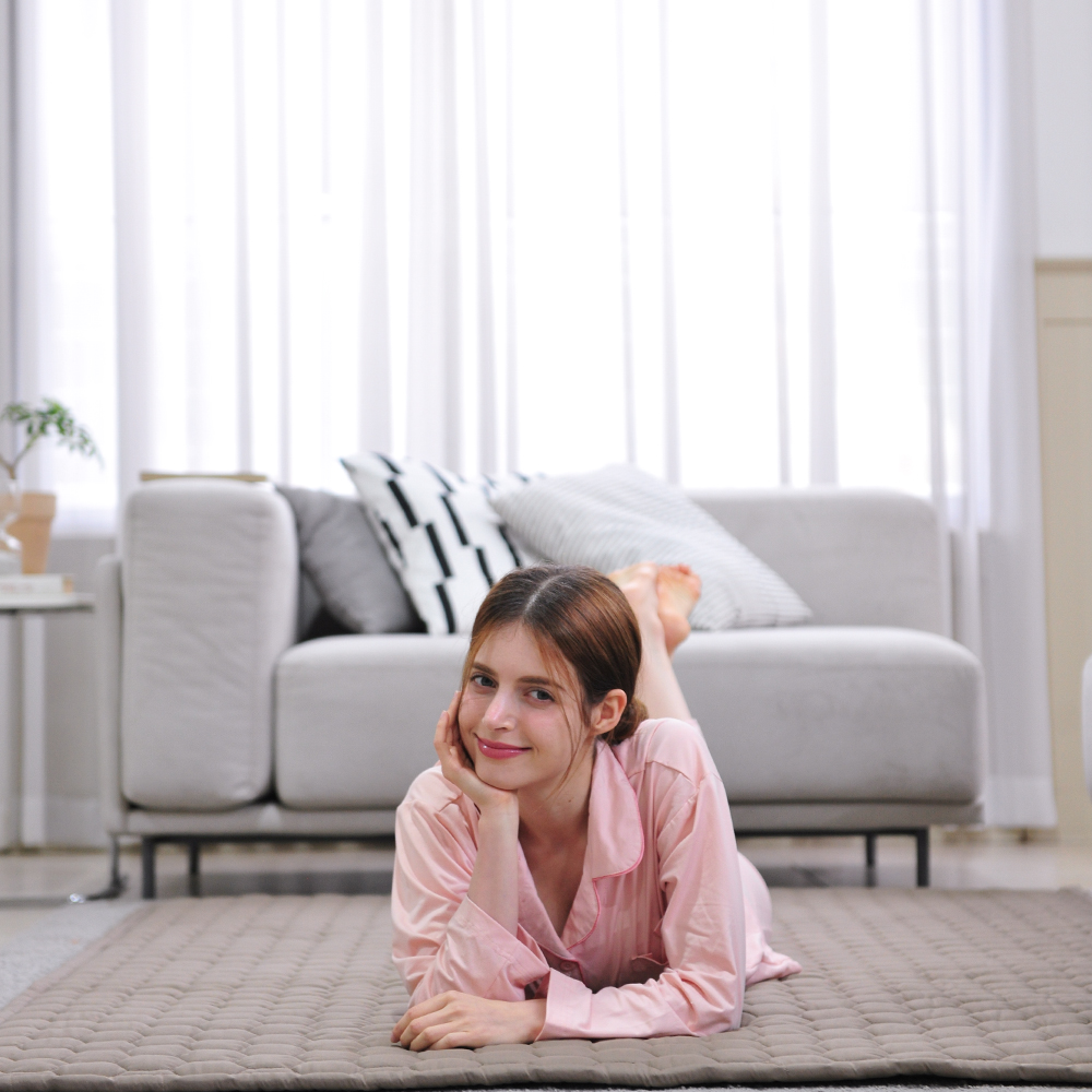 저버 양면 탄소매트 전기 카본 온열 매트 슈퍼싱글