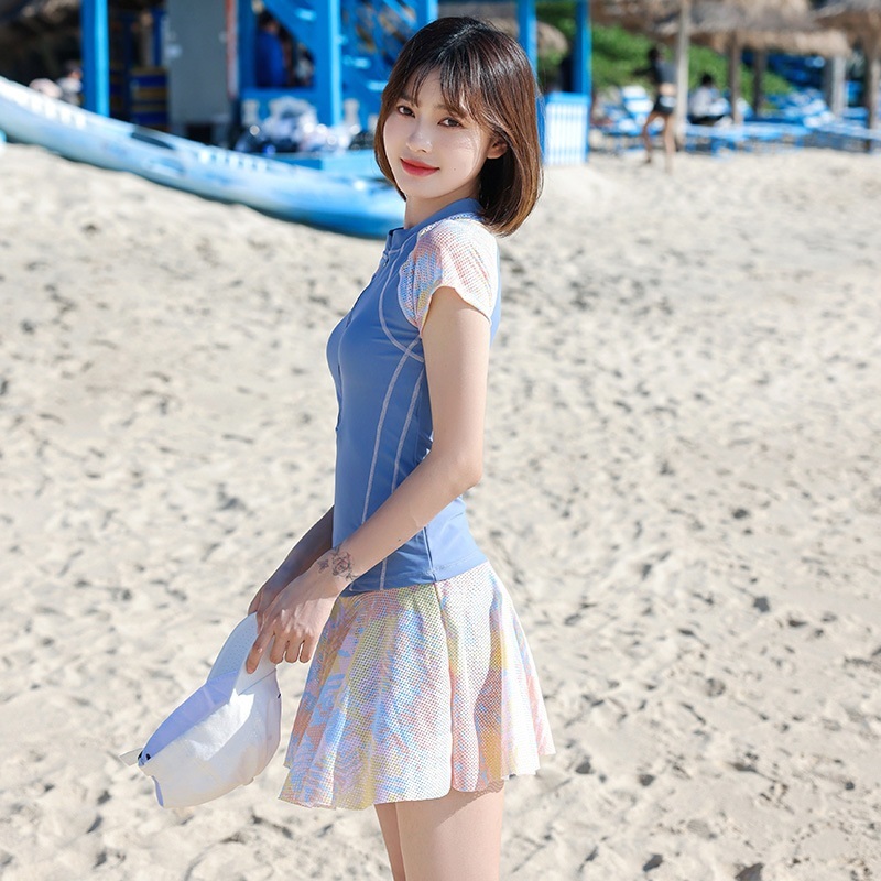 여성 스노쿨링 수영복 휴양지 - 상세 이미지 4