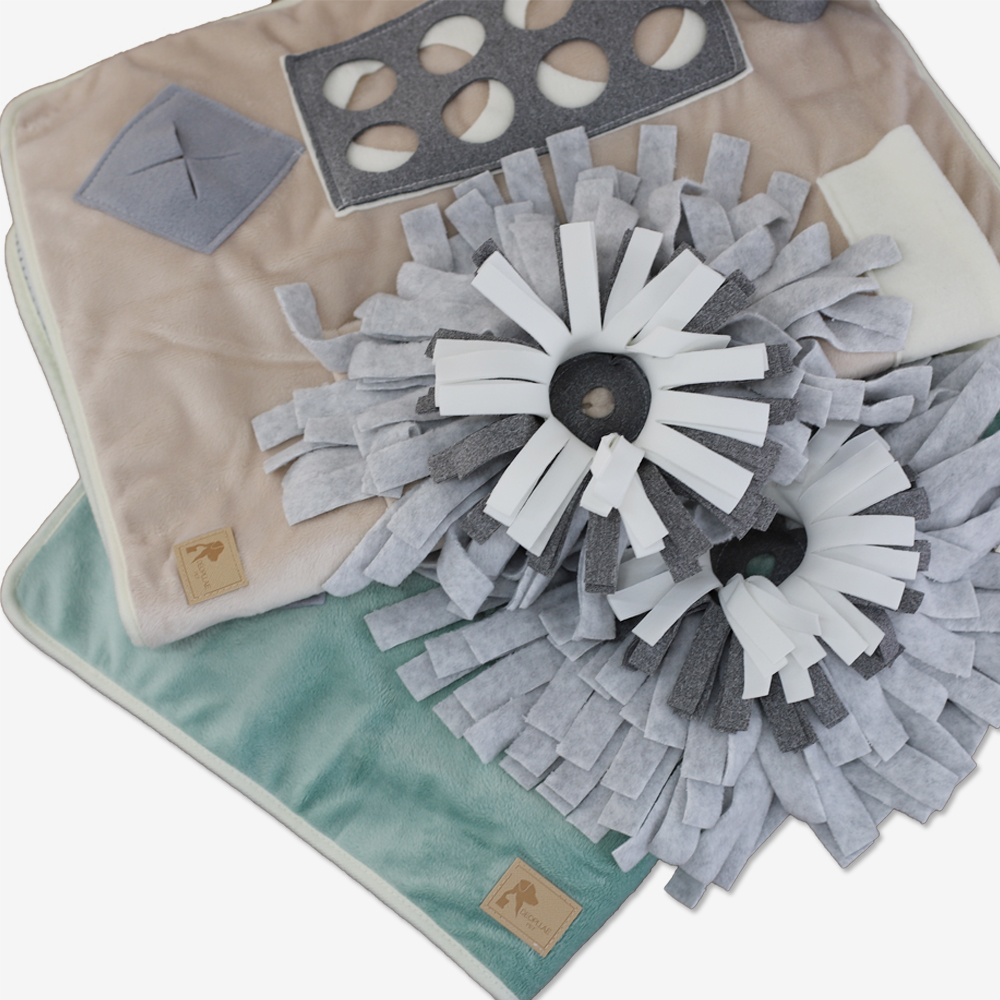 더플래 강아지 노즈워크 매트 시크릿 스너플 담요 단품