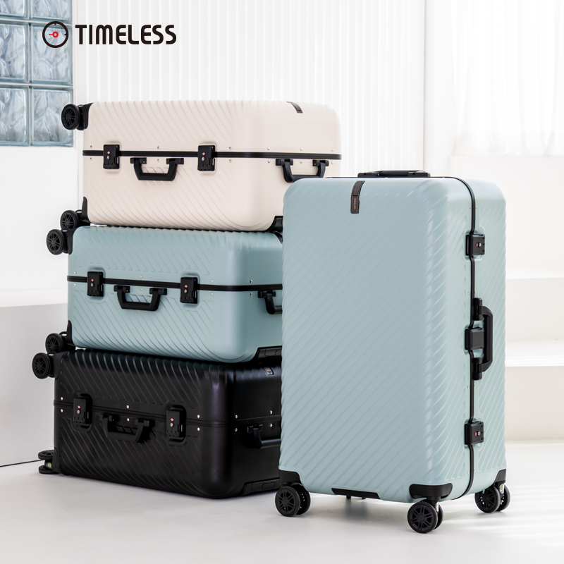 타임리스 폴리카보네이트 캐리어 70cm(26인치) 79cm(30인치) 탈부착바퀴 큐브릭 - 상세 이미지 4