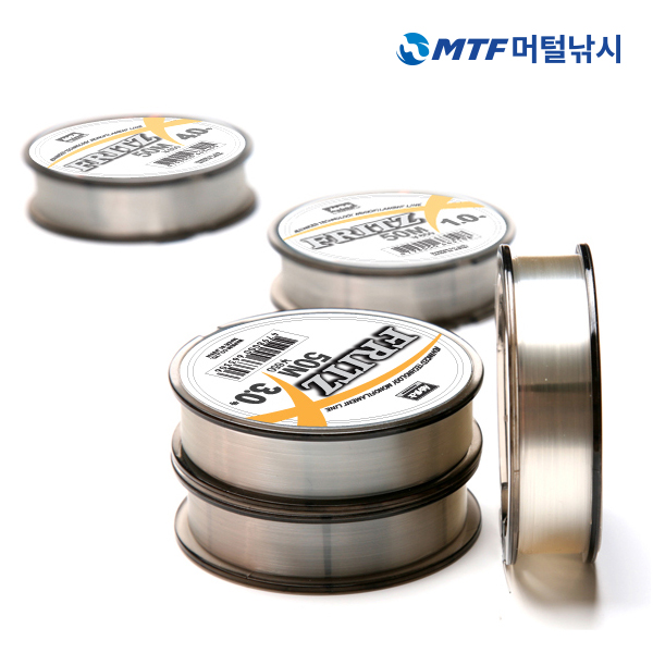 조무사 플리츠 엑스라인 고급 나일론 민물원줄/바다낚시 - 상품 이미지
