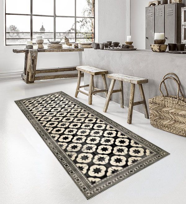 베이자플로우 PVC 러그 - 클로버 120 x 195 cm