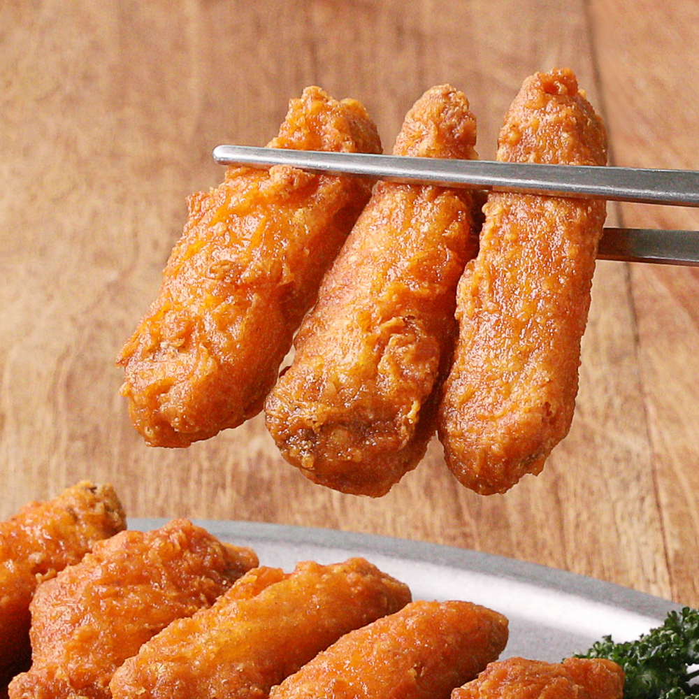 [푸딩팩토리] 테바나카 후라이드 치킨윙 하프컷 1kg 요즘 줄서서 먹는다는 인기안주 - 상세 이미지 4